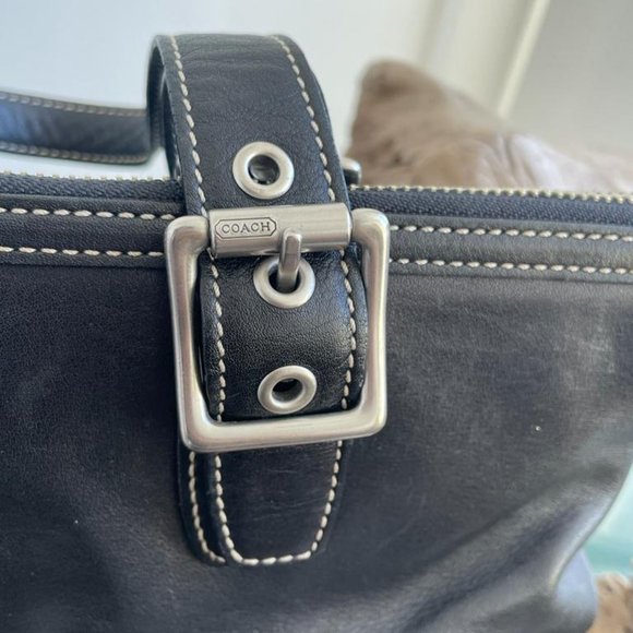 Authentic Coach Black Bag and Wallet Matching 2000's - Picture 3 of 15